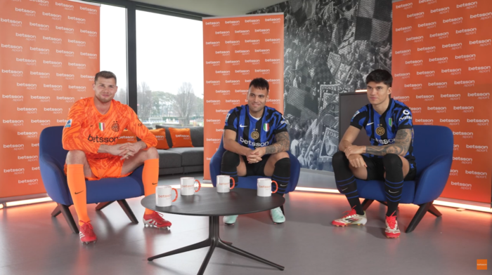 entrevista divertida con estrellas del Inter de Milán